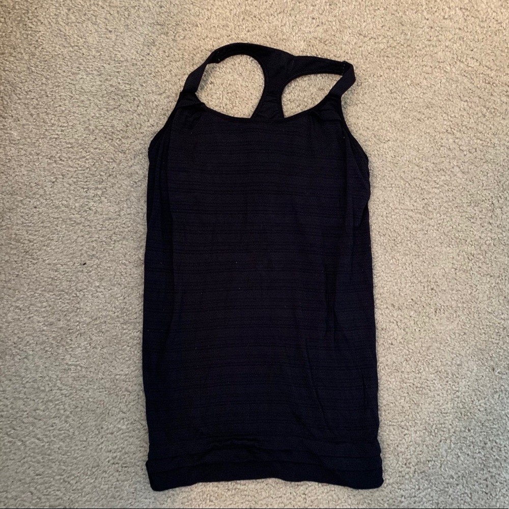 Athleta black yoga tank top